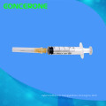 Disposable 2.5ml Hypodermic Syringe with Needle